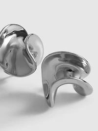 Sculptural Wave Earrings