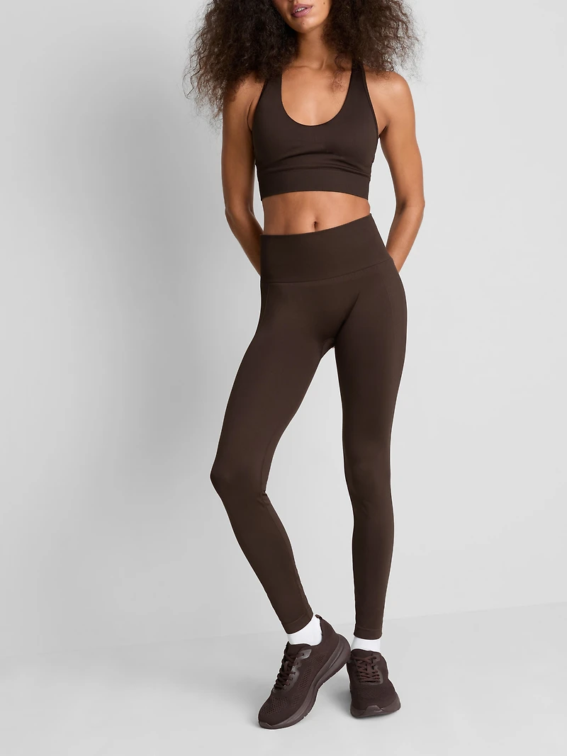 Seamless High-Waisted Active Leggings
