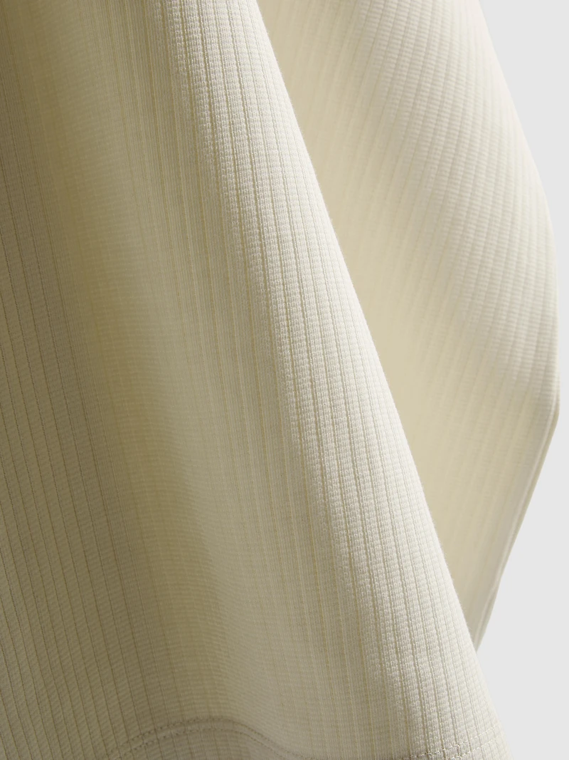 The Edit Ribbed Roundneck T-Shirt