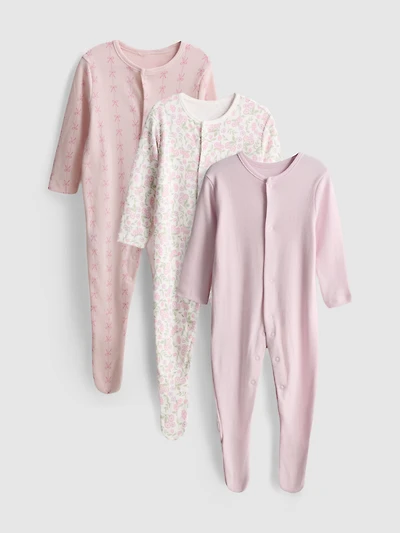 0-24mths | 3pk Snap Sleepers