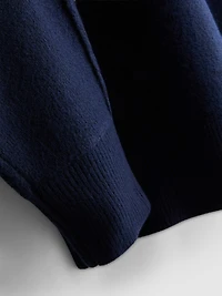 Oversized Knitted Cocoon Sweater
