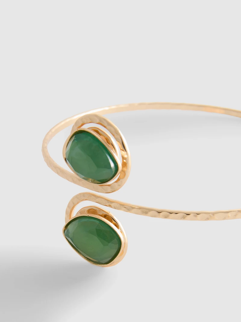 Stone Detail Arm Cuff
