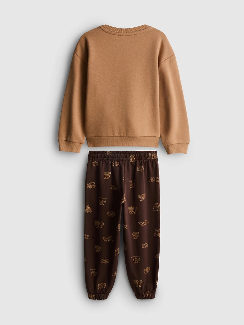 1-9yrs | Cotton-Rich Sweatshirt and Joggers Set