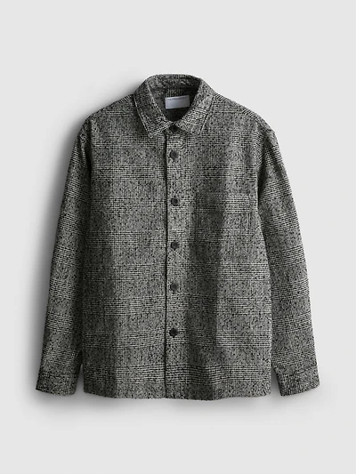The Edit Check Overshirt