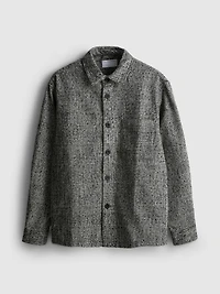 The Edit Check Overshirt