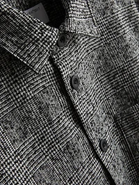 The Edit Check Overshirt