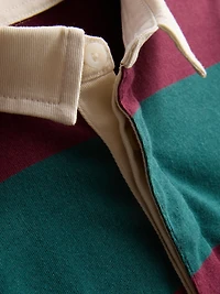 1-9yrs | Cotton Rich Stripe Rugby Shirt
