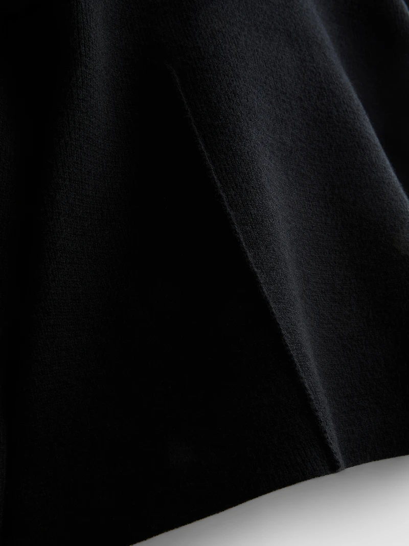 Seam-Detail Knitted Sweater
