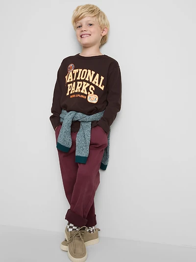 1-9yrs | Pure Cotton Long Sleeve T-Shirt