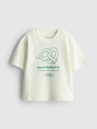 1-9yrs | Cotton-Rich Sausage Dog Graphic T-Shirt