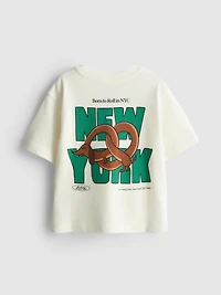 1-9yrs | Cotton-Rich Sausage Dog Graphic T-Shirt