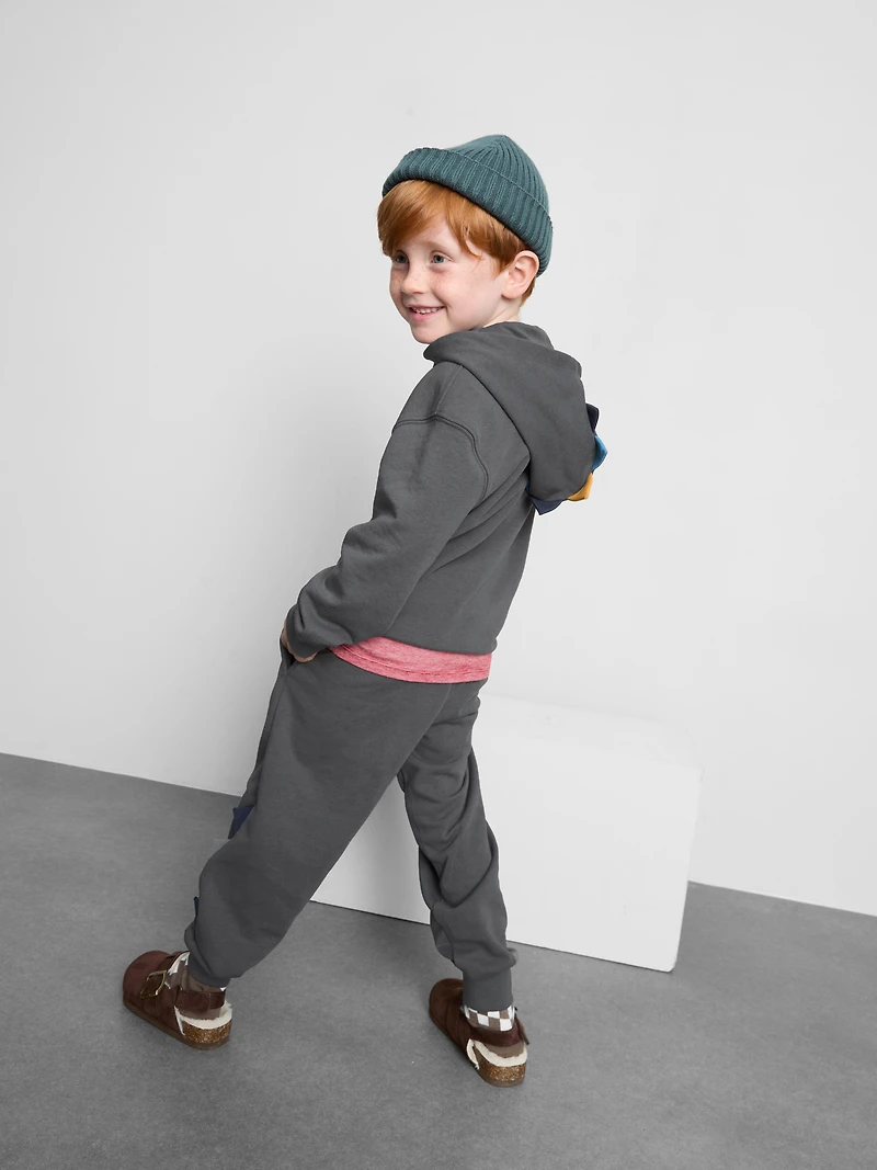 1-9yrs | Dinosaur Hoodie and Cuffed Joggers Set