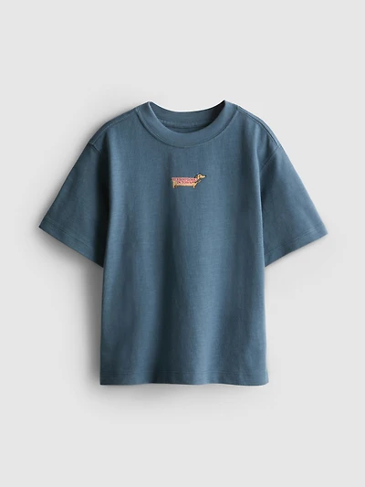 1-9yrs | Pure Cotton Hot Dog Graphic T-Shirt