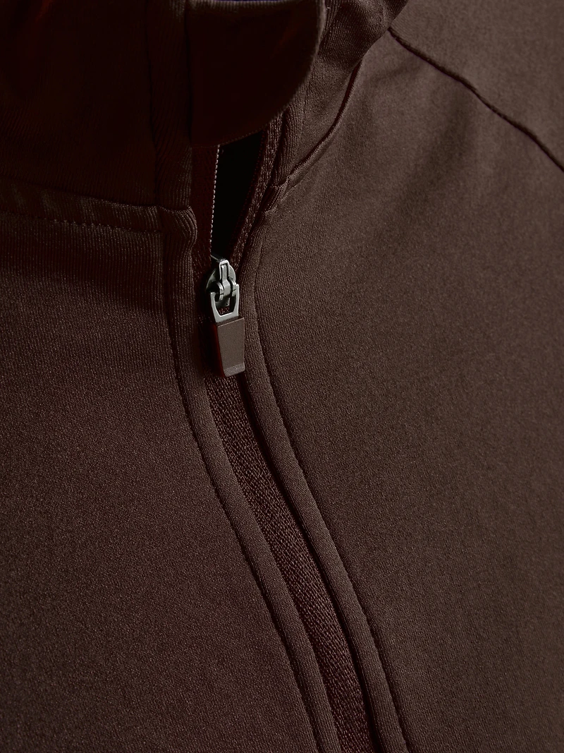 Seamless Zip Through Active Jacket