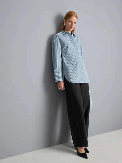 Pure Cotton Poplin Shirt