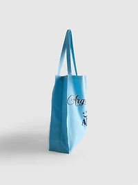 Argentina Football Canvas Tote