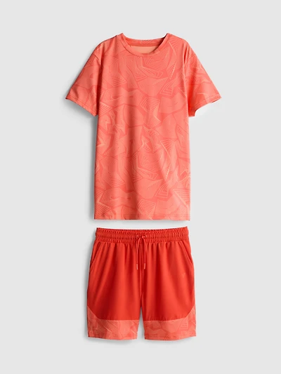 7-15yrs | Active T-Shirt and Shorts Sports Set