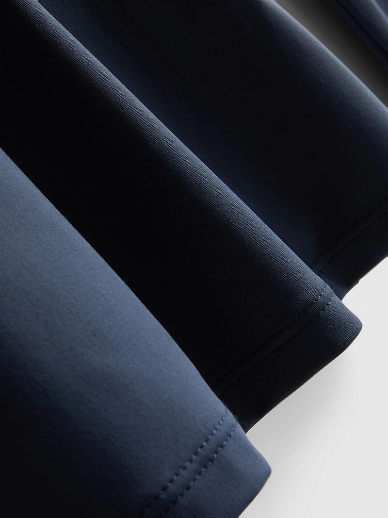 Second Skin High-Neck Long-Sleeve Top