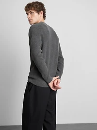 Ribbed Crewneck Sweater