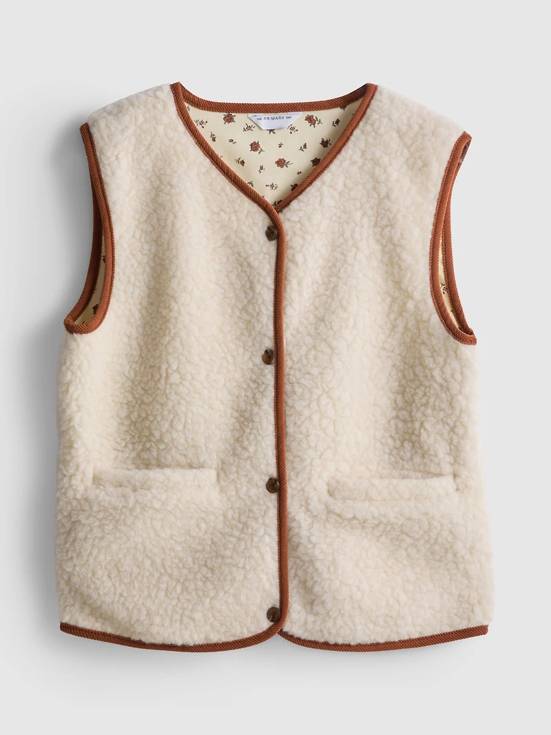 1-12yrs | The Edit Wool Blend Fleece Vest