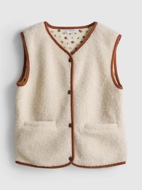 1-12yrs | The Edit Wool Blend Fleece Vest