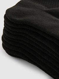 5pk Ribbed Crew Socks