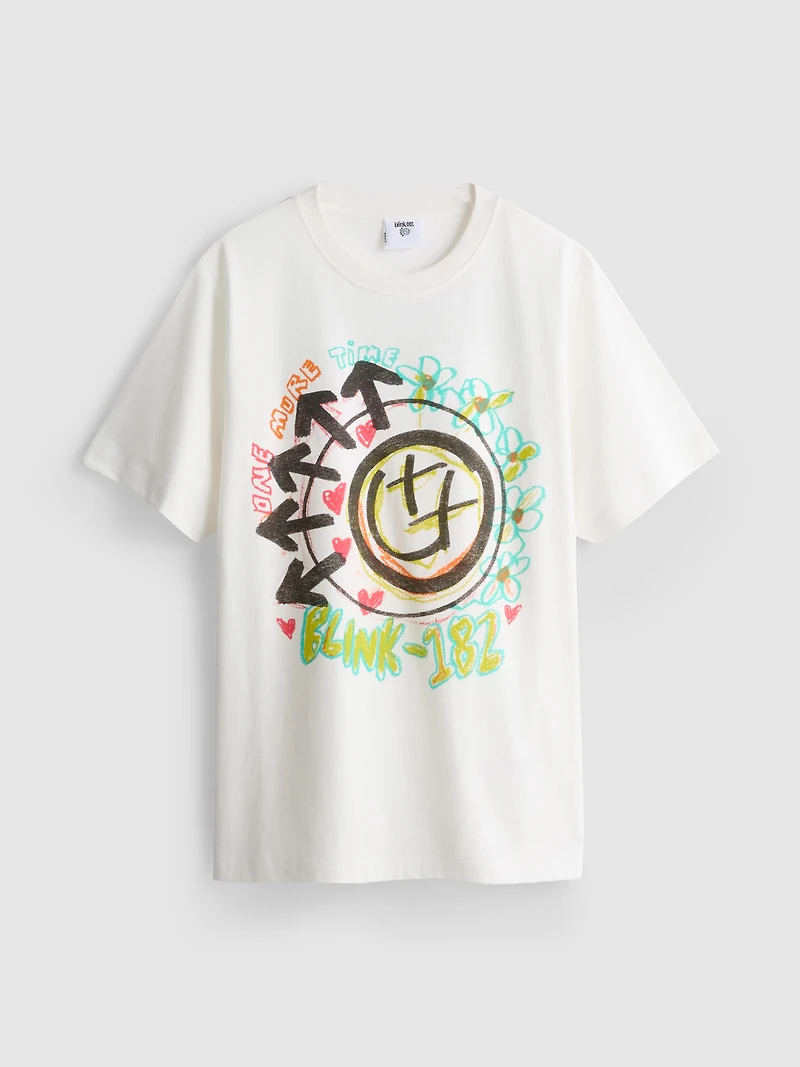 Blink 182 Cotton Relaxed Logo Tee