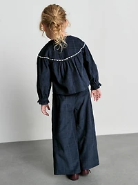 1-12yrs | The Edit Pure Cotton Corduroy Blouse and Pants Set