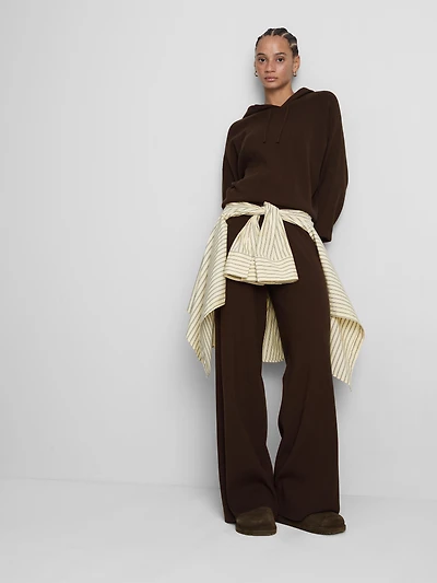 Relaxed Knitted Hoodie