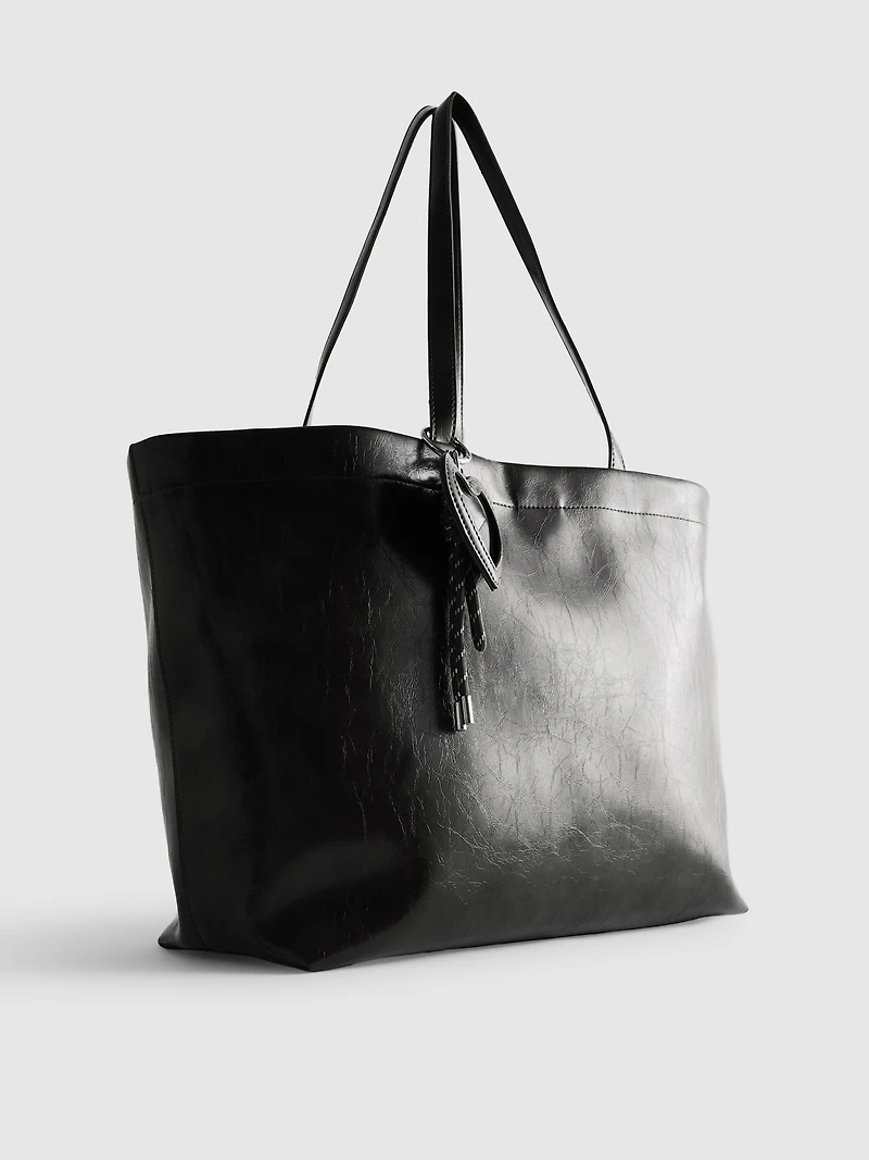 Heart Charm Tote Bag