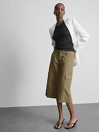 Cotton Cargo Utility Shorts