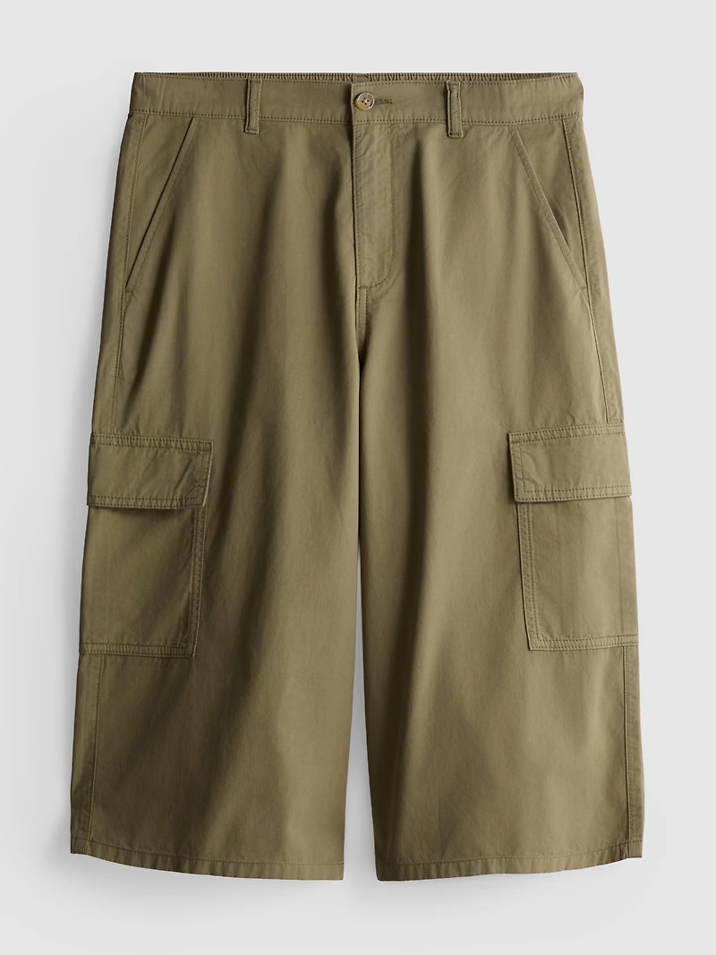 Cotton Cargo Utility Shorts