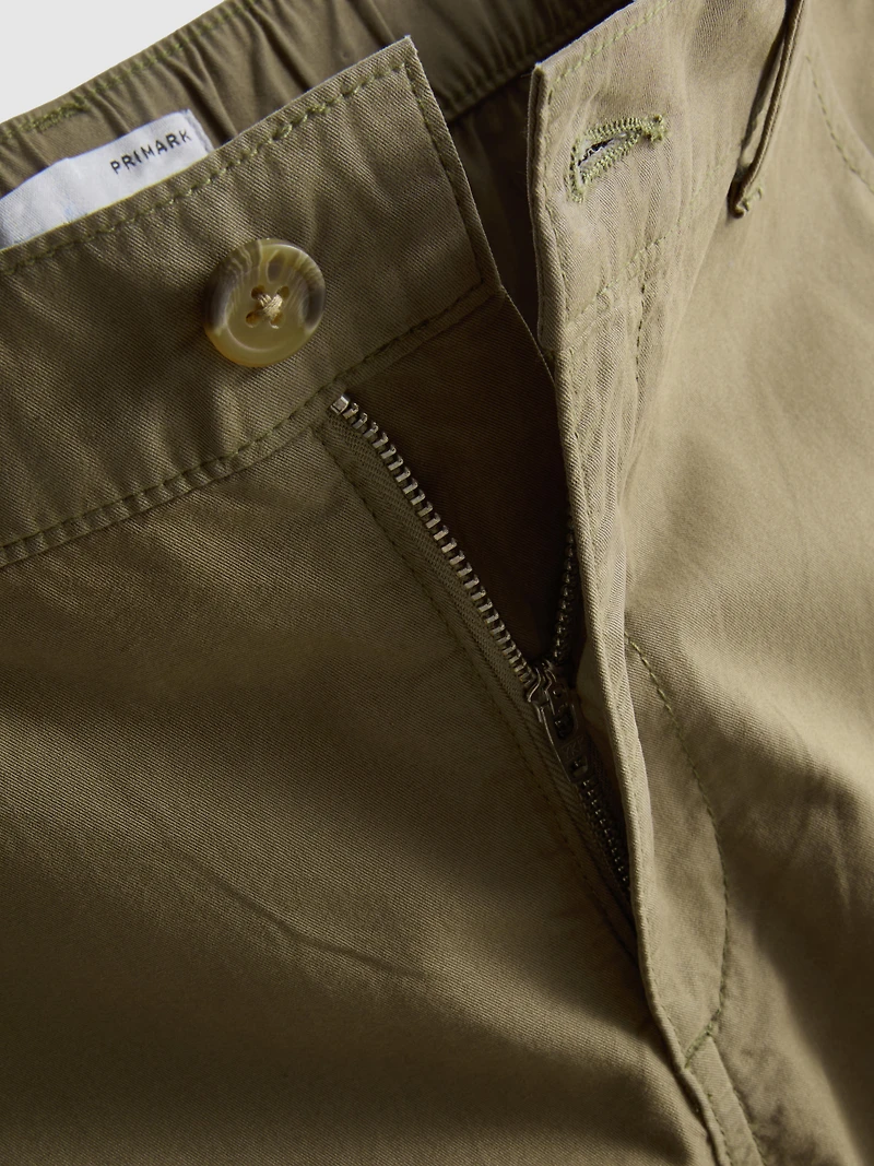 Cotton Cargo Utility Shorts