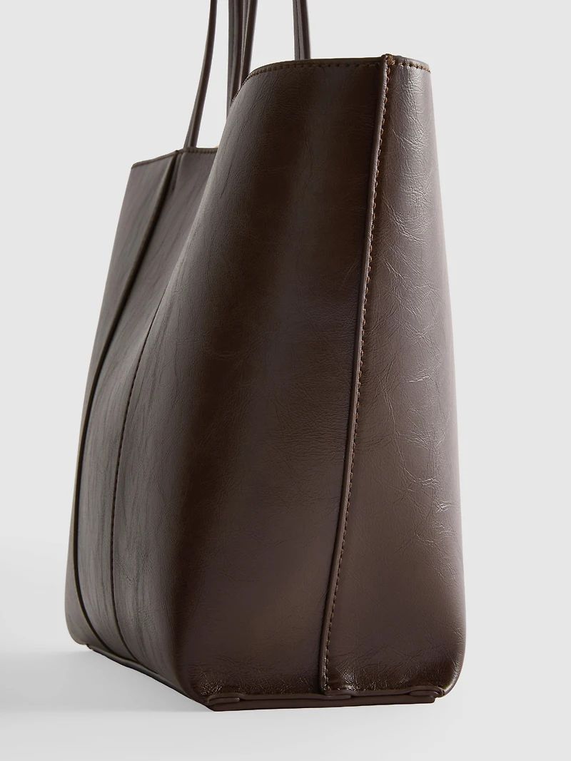 Lock Charm Tote Bag