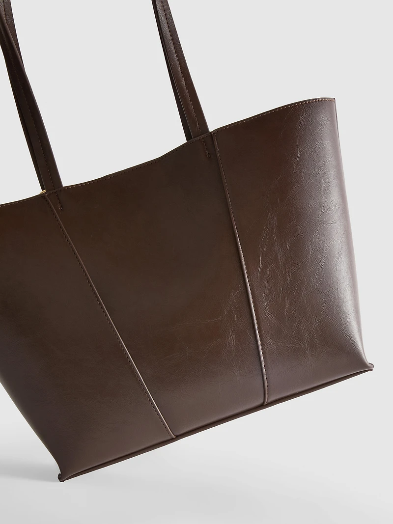 Lock Charm Tote Bag