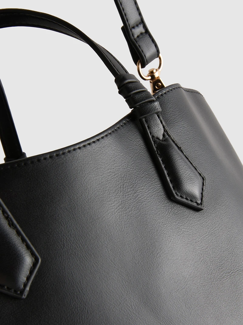 Structured Mini Tote Bag