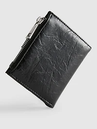 Textured Zip Wallet