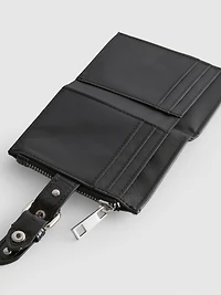 Textured Zip Wallet