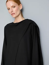 Relaxed Drape Blouse