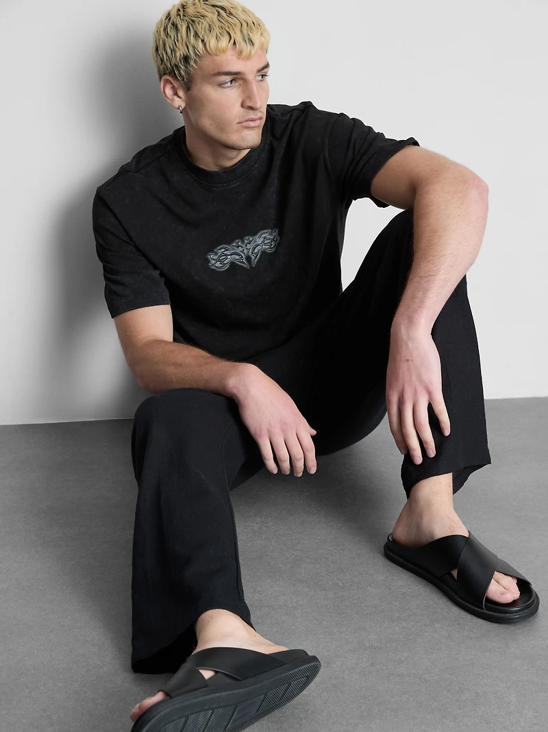 Graphic Back Print T-Shirt