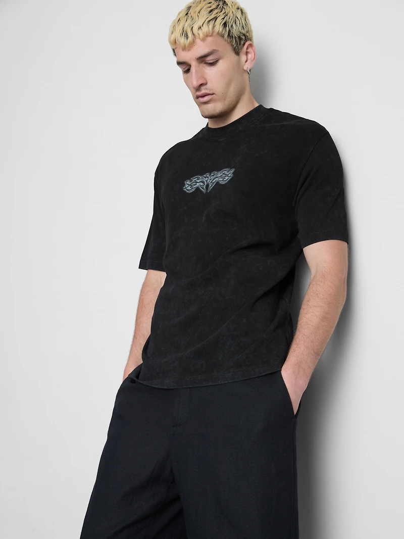 Graphic Back Print T-Shirt