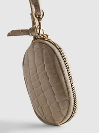 Croc Effect Coin Purse