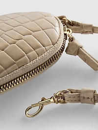 Croc Effect Coin Purse