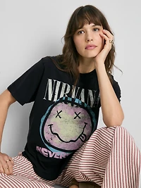 Nirvana Cotton Graphic Album Tee