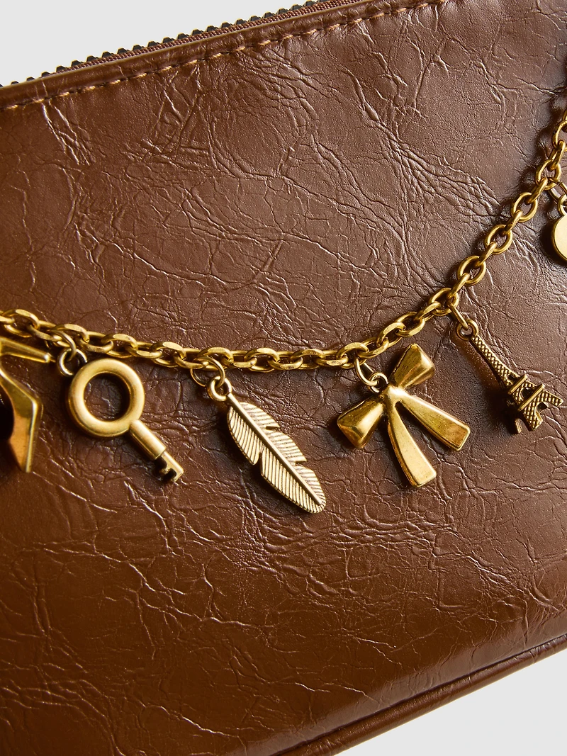 Charm Detail Purse