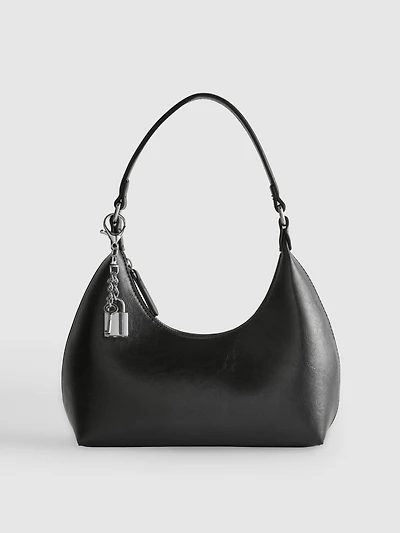 Lock Charm Shoulder Bag