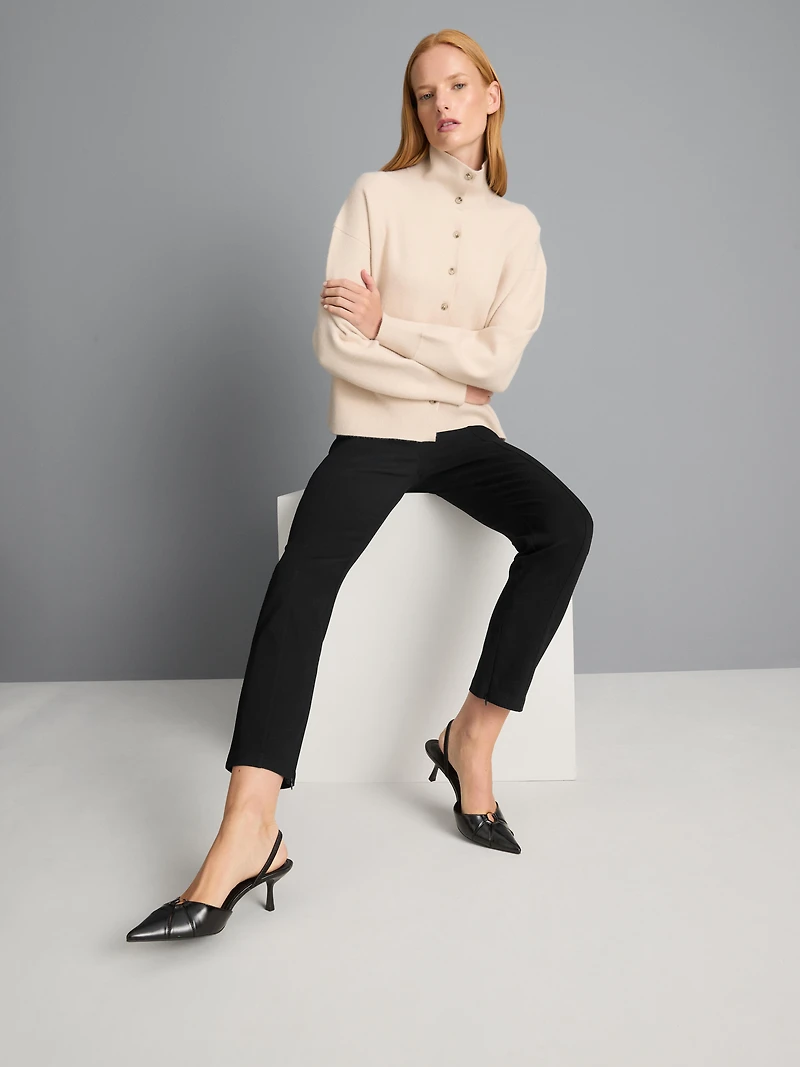 Slim Straight-Leg Pants