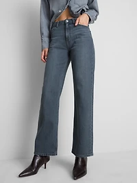 Cotton-Rich Straight-Leg Jeans