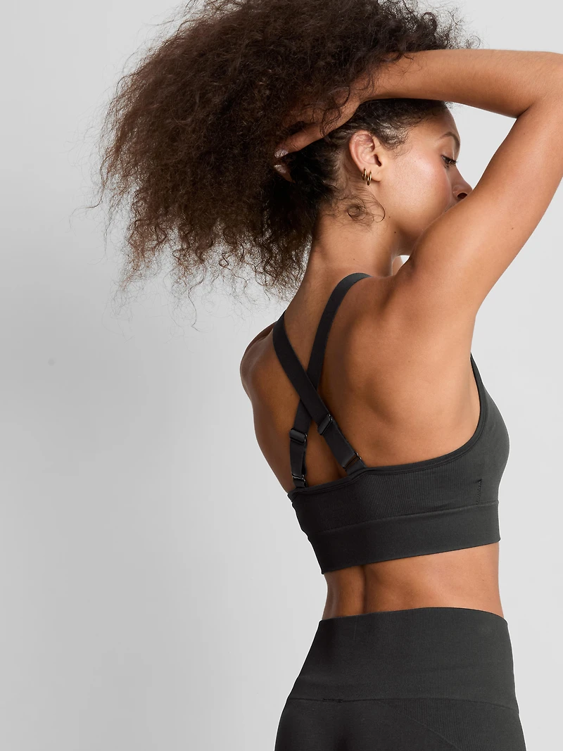 Seamless Racerback Crop Top