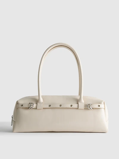 Eyelet Detail Shoulder Bag